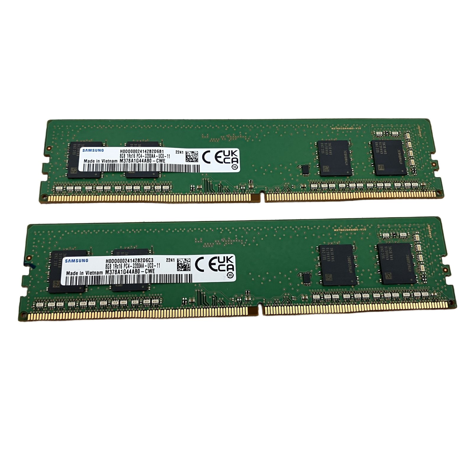SAMSUNG PC4-25600 DDR4-3200 16GB(8GB×2) デスクトップPC用 メモリー