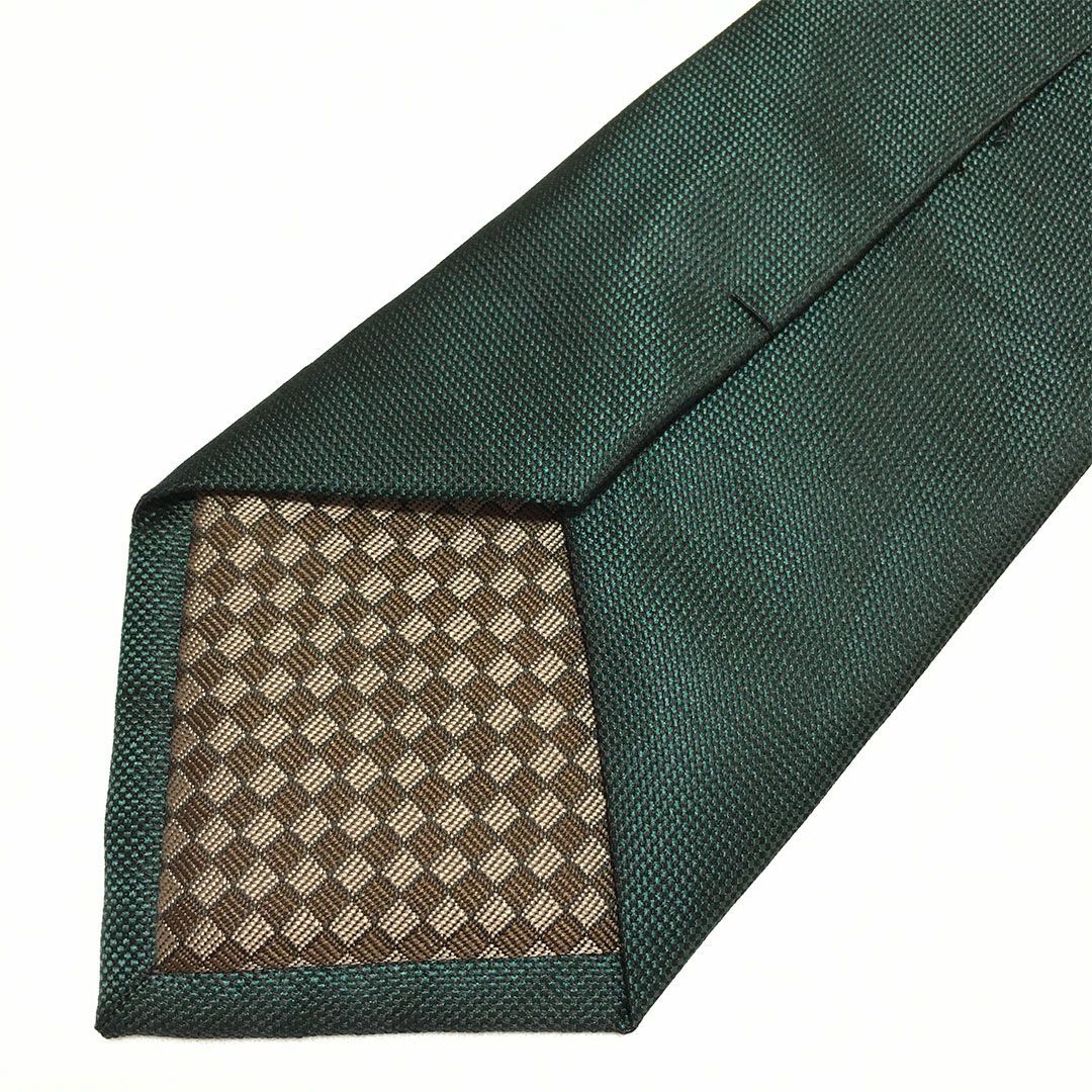 未使用級 ルイヴィトン Louis Vuitton ネクタイ シルク100% グリーン
