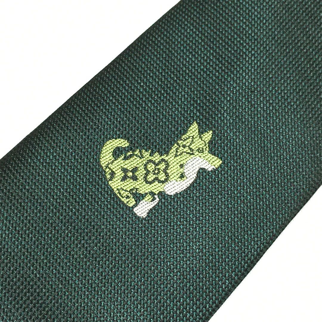 未使用級 ルイヴィトン Louis Vuitton ネクタイ シルク100% グリーン