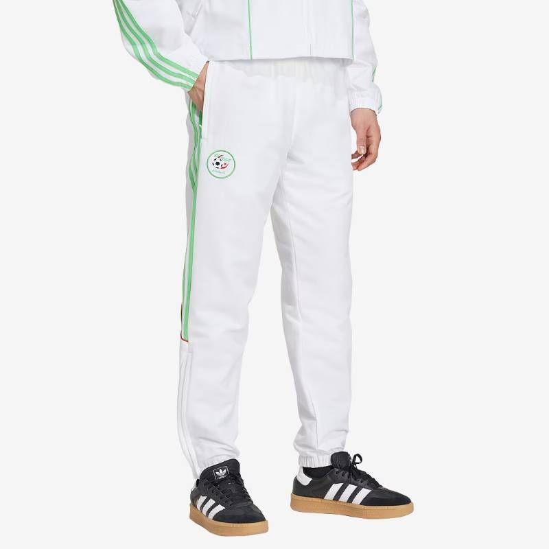 【送料無料・匿名配送】adidas アディダス アルジェリア代表 2025 トラック パンツ 白 並行輸入 新品 正規品 2010s復刻デザイン