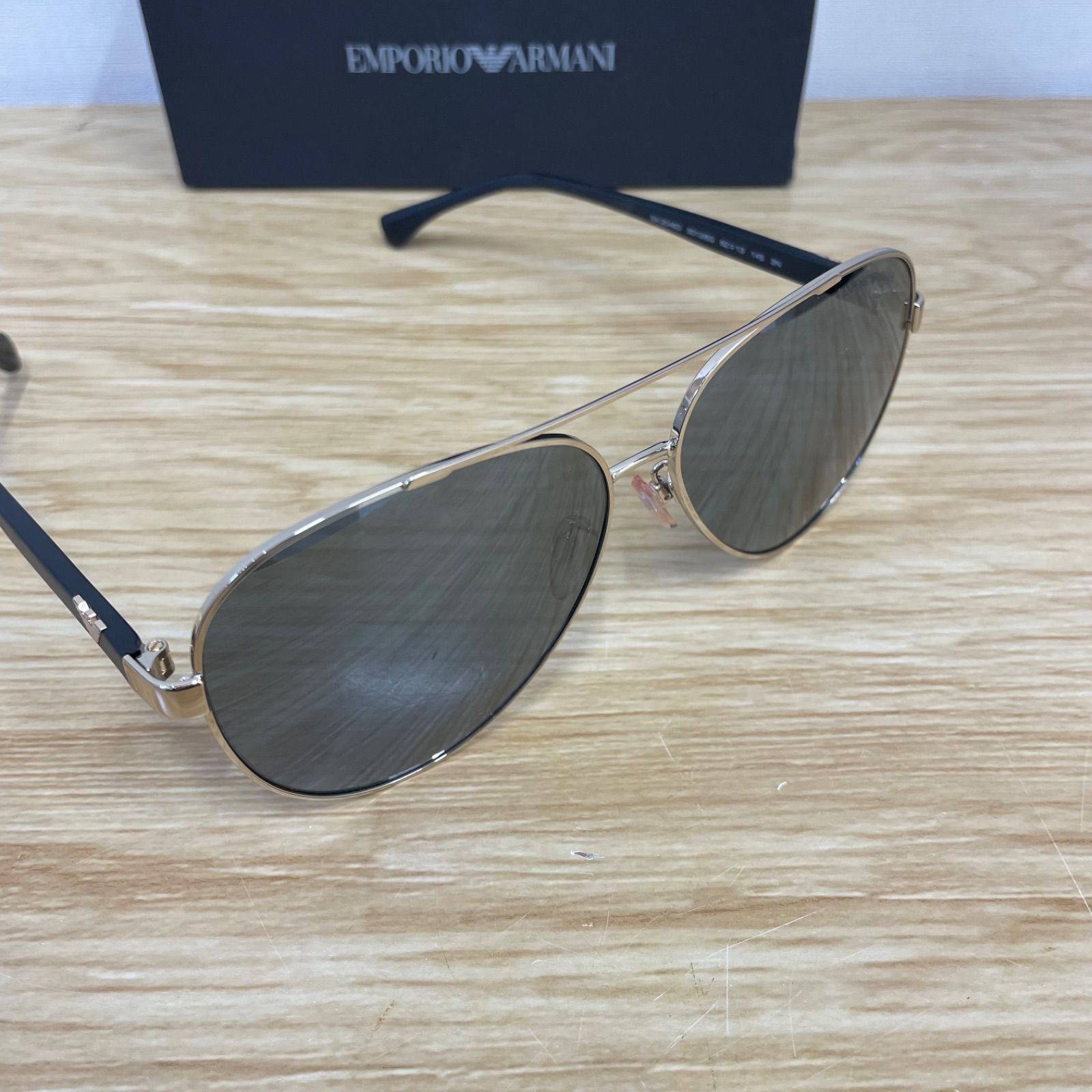 EMPORIO ARMANI （エンポリオアル マーニ） サングラス 本革 トレンドのツボを押さえたエンポリオ・アルマーニ──夏がくる前に