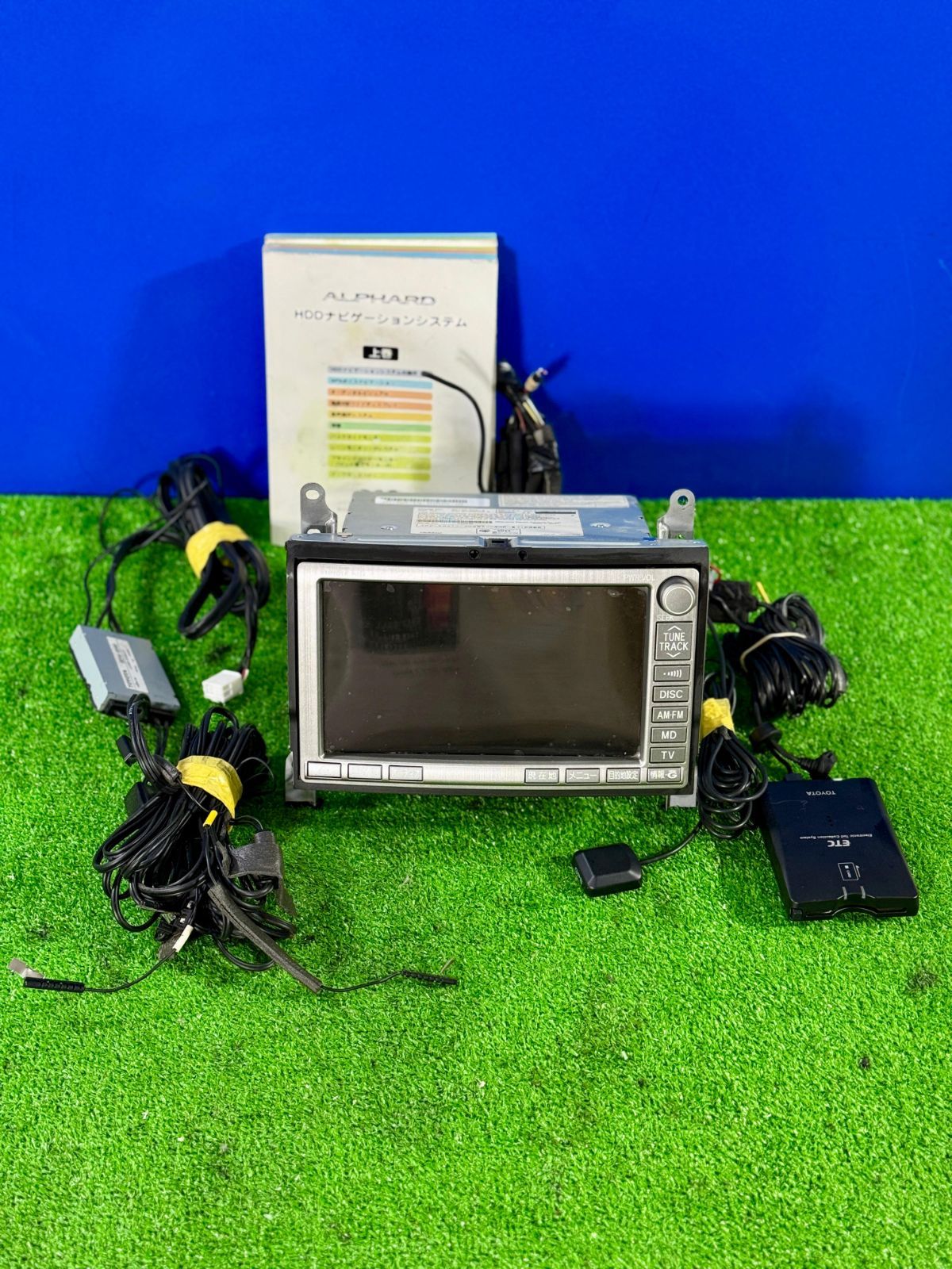 ZT-6598] トヨタ ナビ 56064 86100-58015 日本製＋ETC＋アンテナ