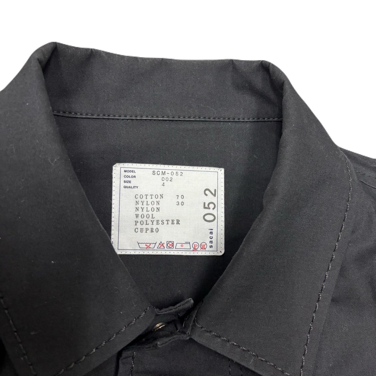 SACAI サカイ ミリタリードッキングコート ジャケット SCM-052 4 