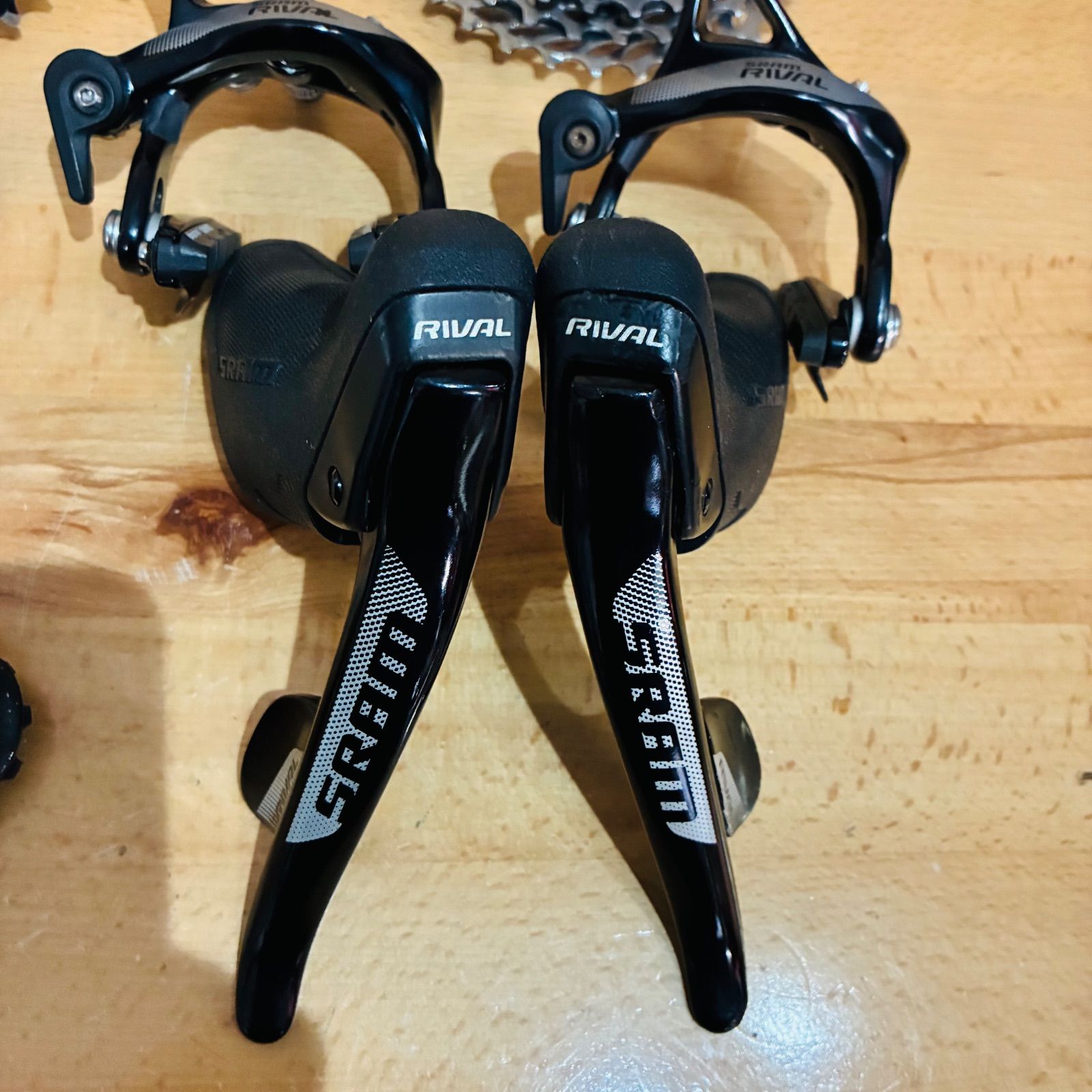 良品】 SRAM RIVAL 22 2×11s グループセット 50-34T 170mm 11-32T