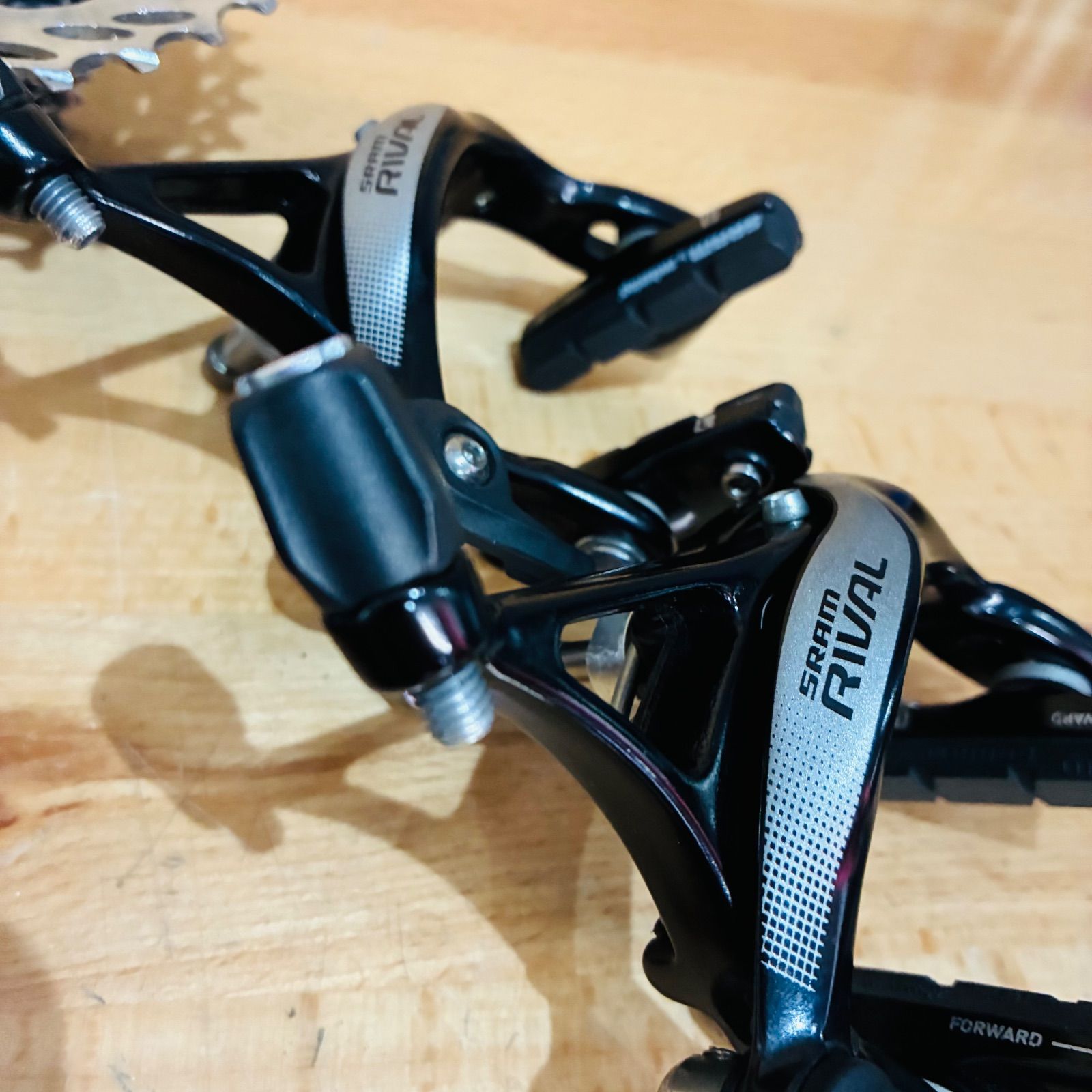良品】 SRAM RIVAL 22 2×11s グループセット 50-34T 170mm 11-32T