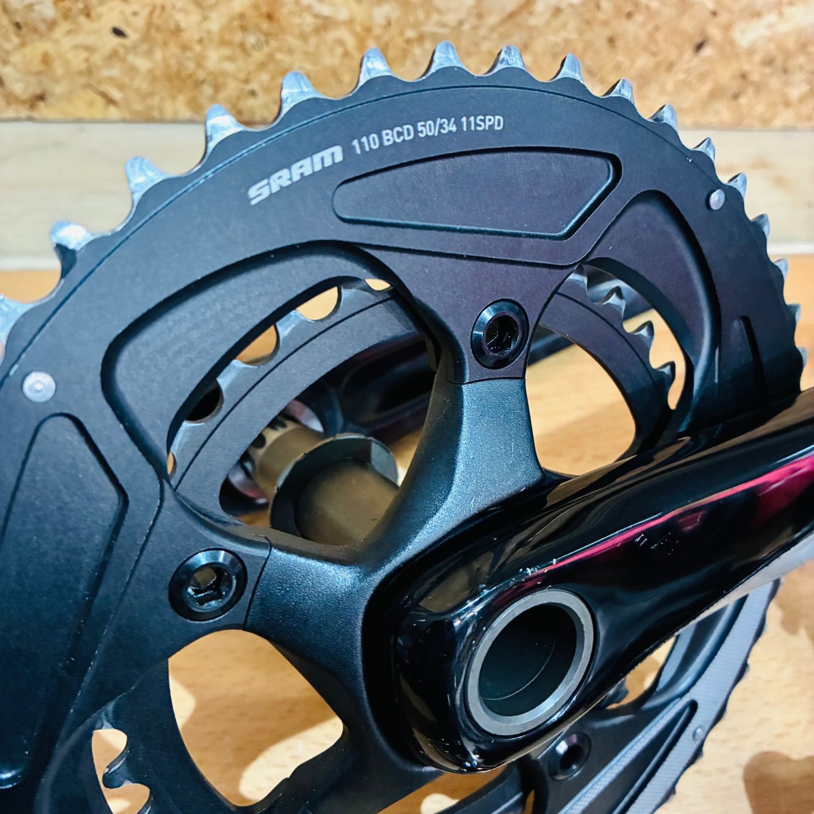 良品】 SRAM RIVAL 22 2×11s グループセット 50-34T 170mm 11-32T