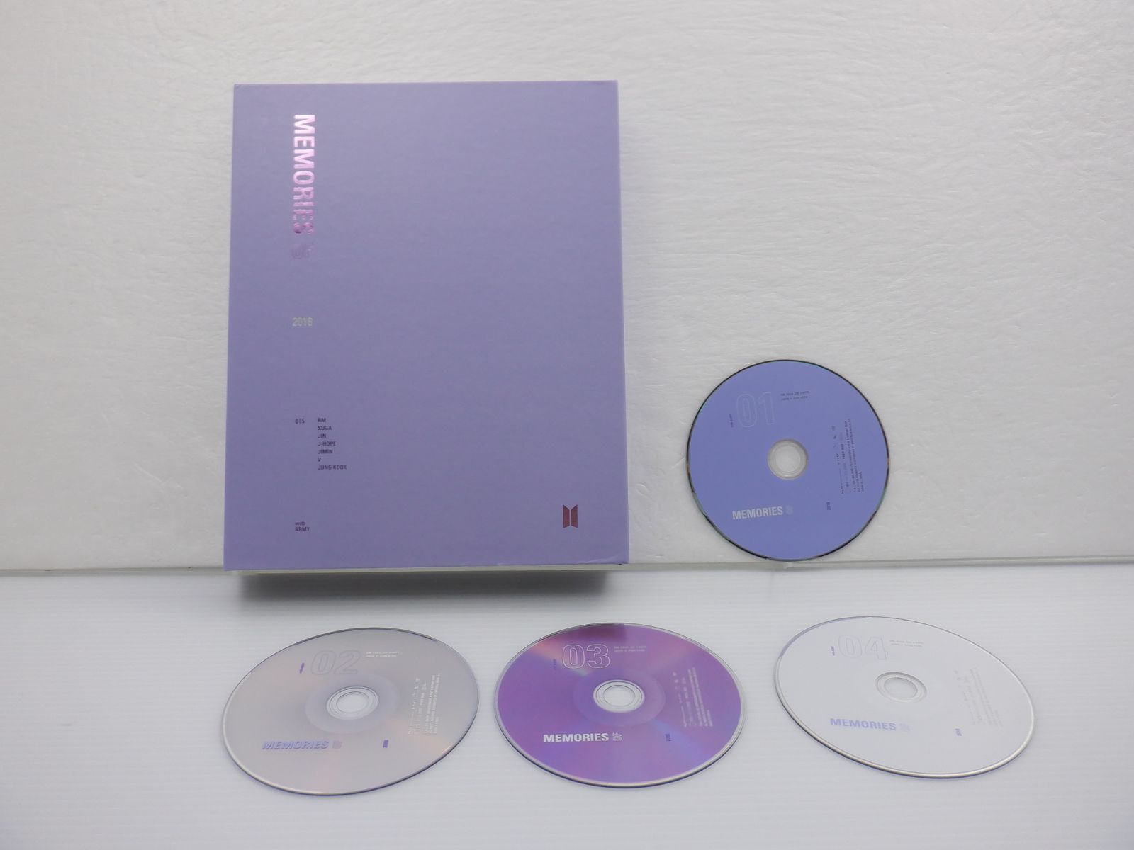 BTS DVD MEMORIES OF 2018 日本語字幕あり 4DVD - メルカリ