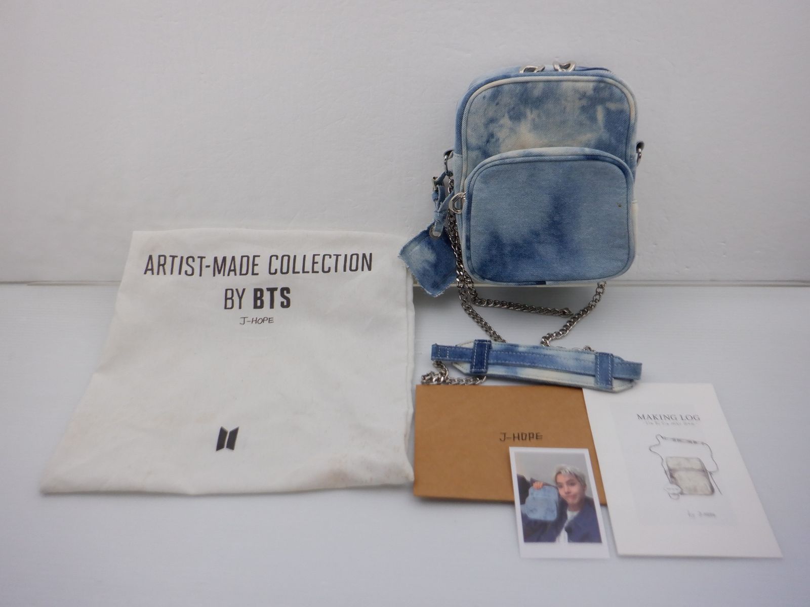 BTS ARTIST-MADE COLLECTION ショルダーバッグ BTS J-HOPE バッグ ARTIST-MADE COLLECTION ショルダーバック SIDE BY