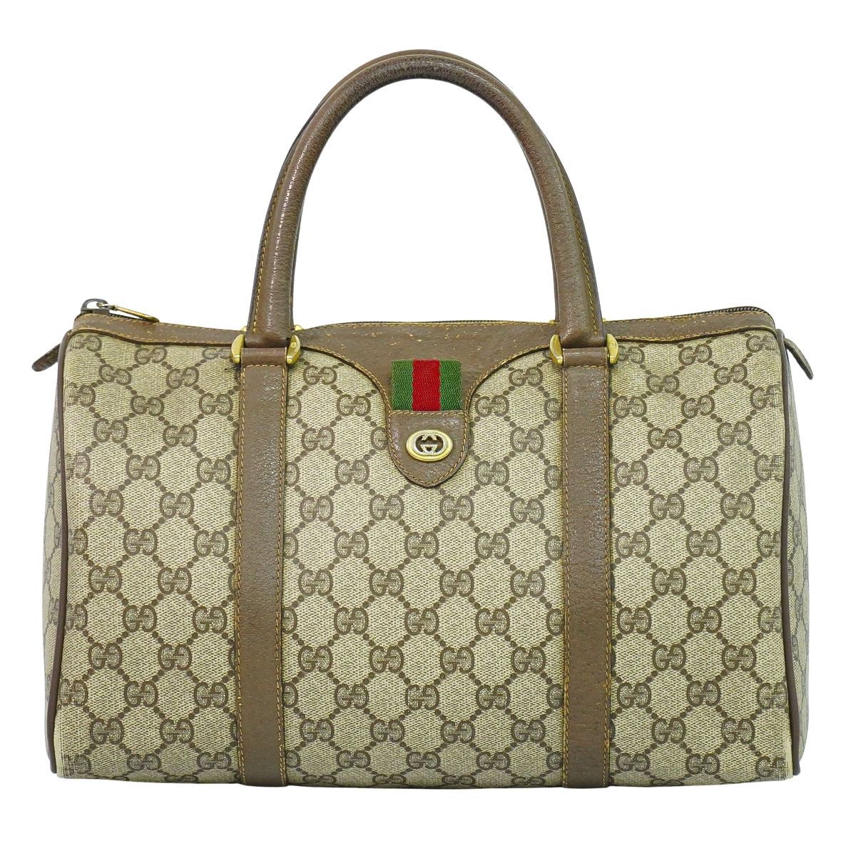 本物 グッチ GUCCI オールドグッチ シェリーライン GGスプリーム ミニ 