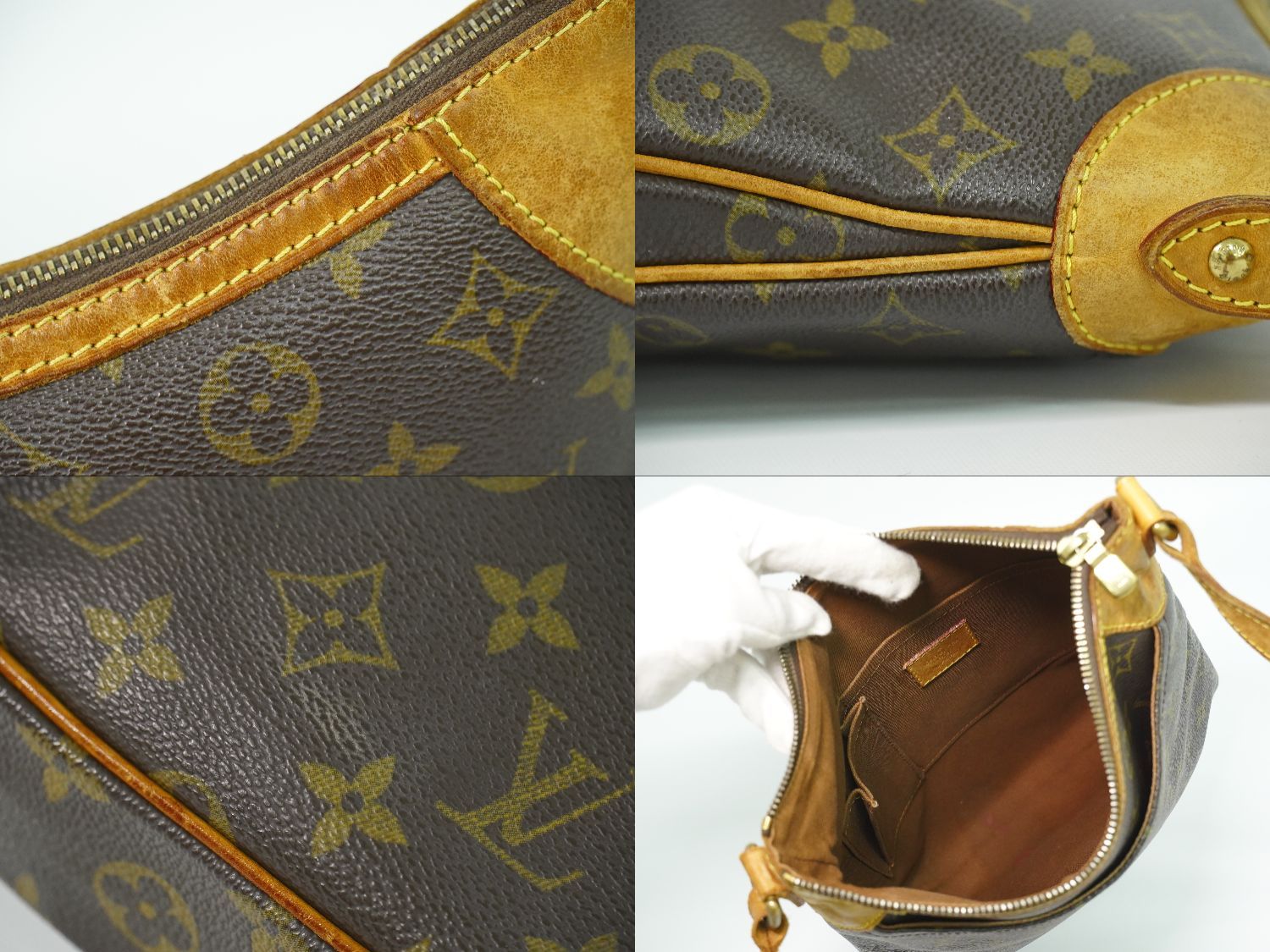 本物 ルイヴィトン LOUIS VUITTON LV オデオン PM モノグラム 