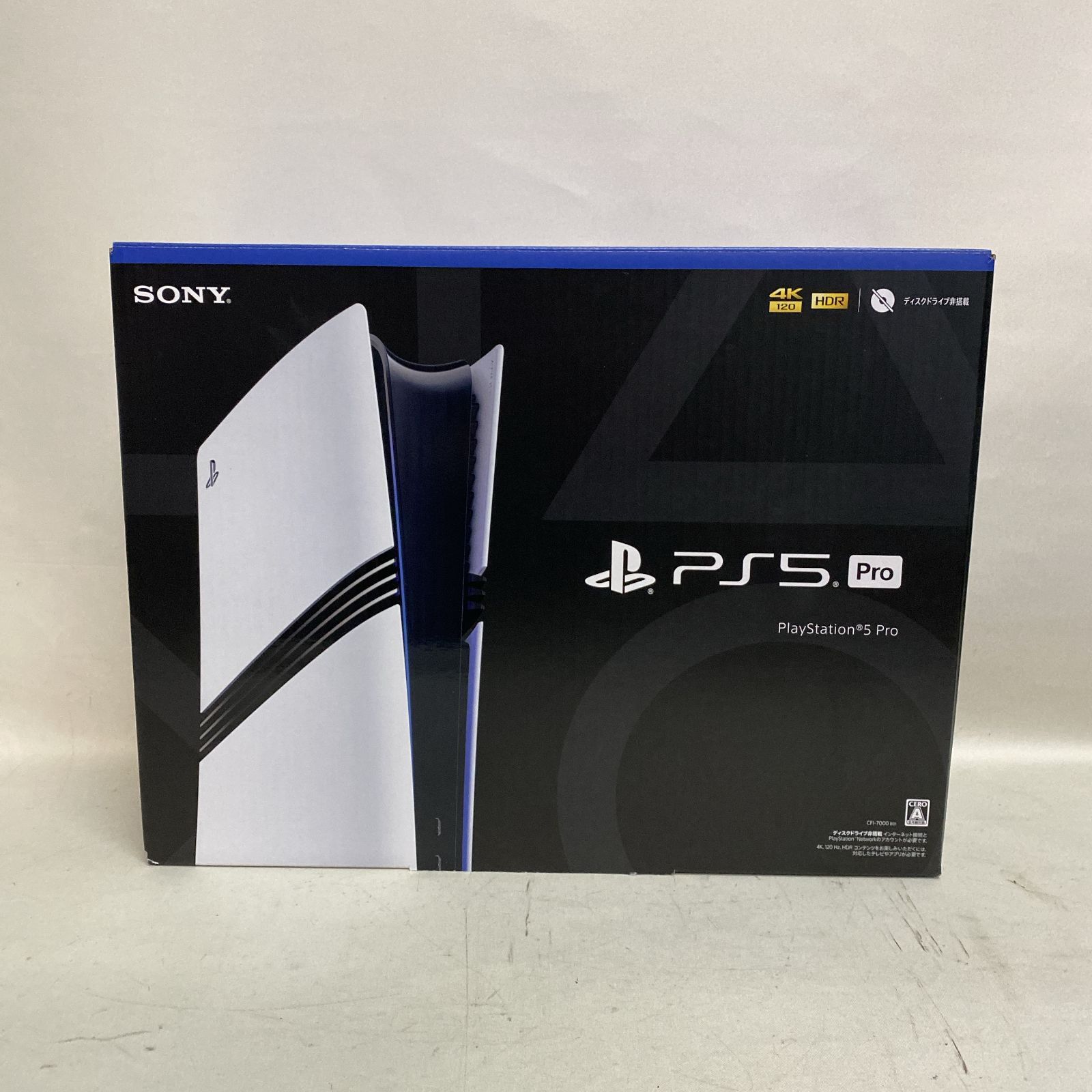 浜館35 913 PlayStation 5 Pro PS CFI 7000 B 01 2 TB ディスクドライブ非搭載 品