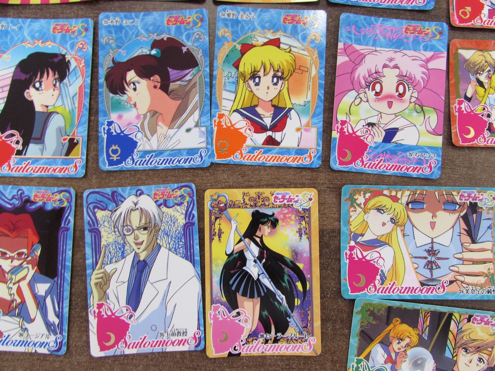 バンダイ 美少女戦士セーラームーンS カードダス 1994年 1995年 42枚お