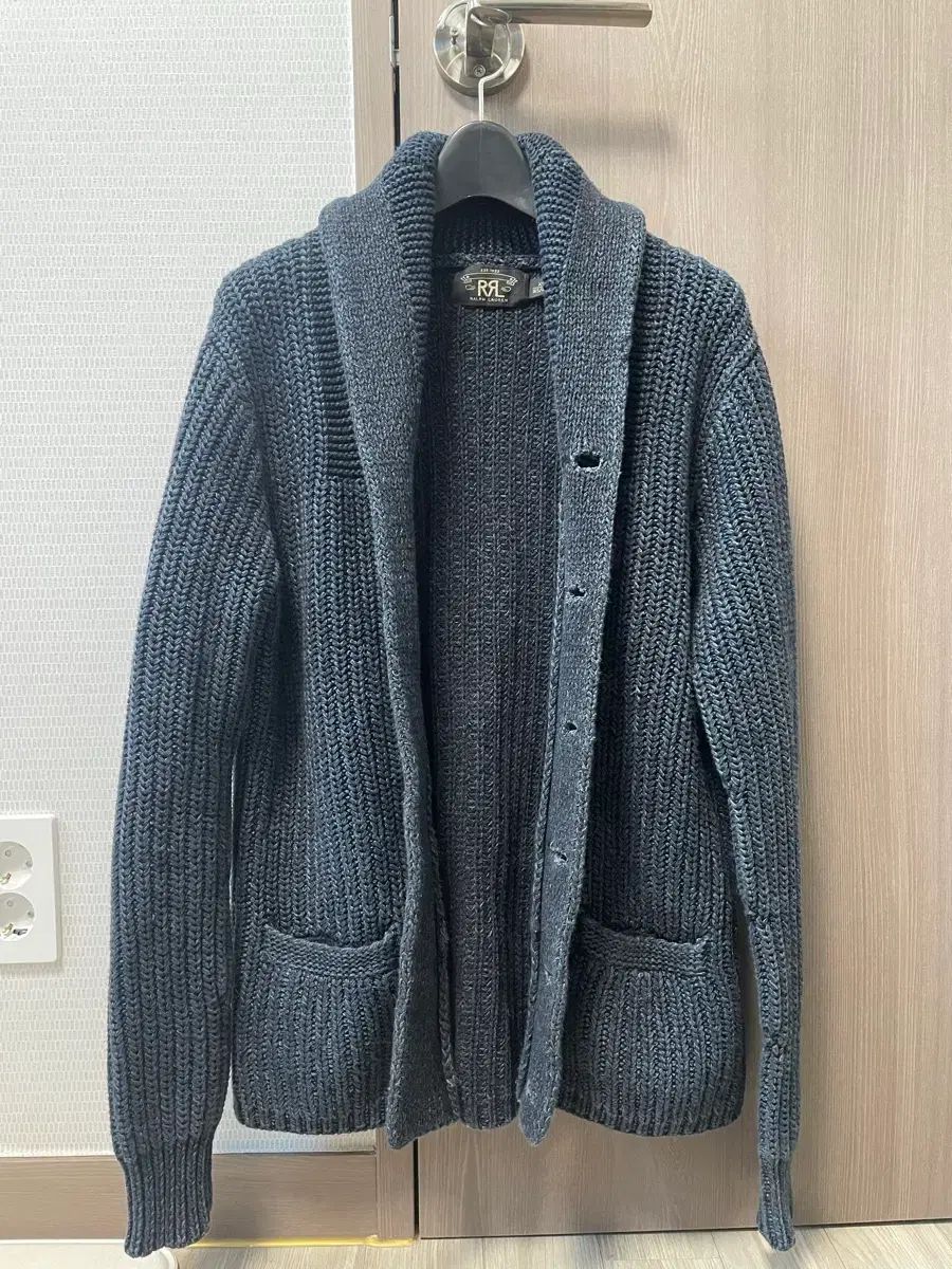 RRL ショールカラーカーディガン Ralph Lauren RRL ショールカラー カーディガン | ブルー | FARFETCH JP