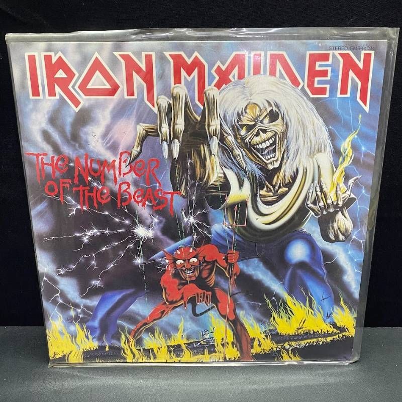 アイアン・メイデン 魔力の刻印 LP盤 The Number Of The Beast