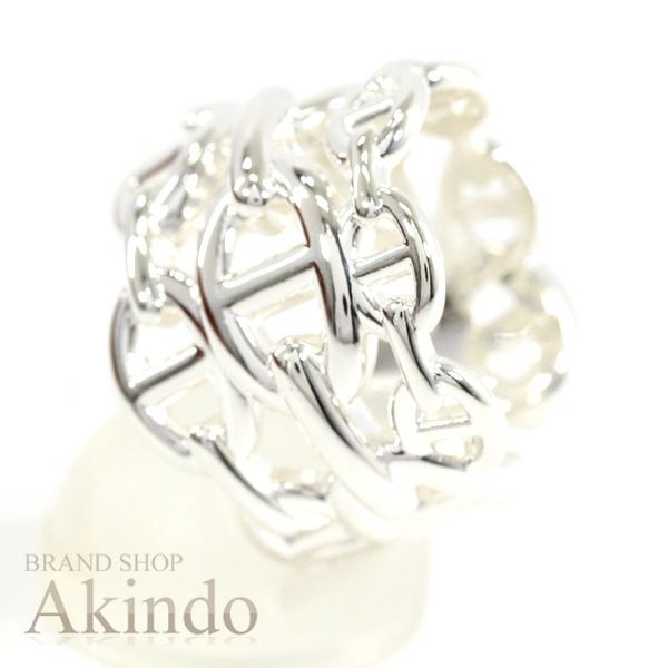 新品】エルメス シェーヌダンクル リング アンシェネ GM #54 14号