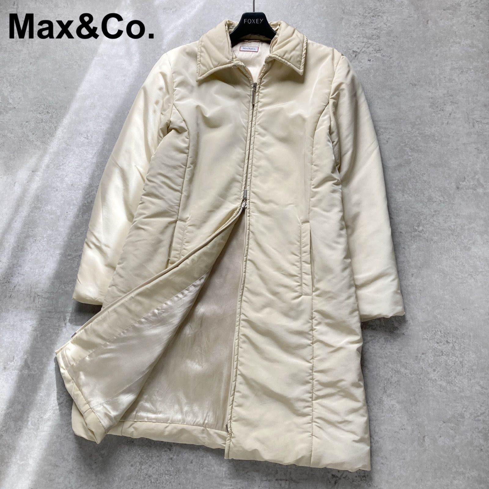 良品 MAX&Co. マックスアンドコー 中綿ダウンコート ロングコート 軽く
