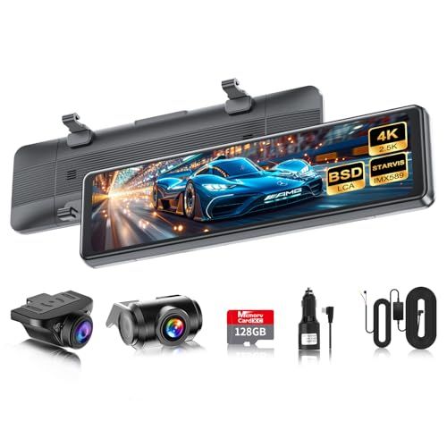 ドライブレコーダー バックカメラ左右上下反転可・4K・BSD運転補助 2025再革新分離式・バックカメラ左右上下反転可・4K・BSD運転補助・LCA