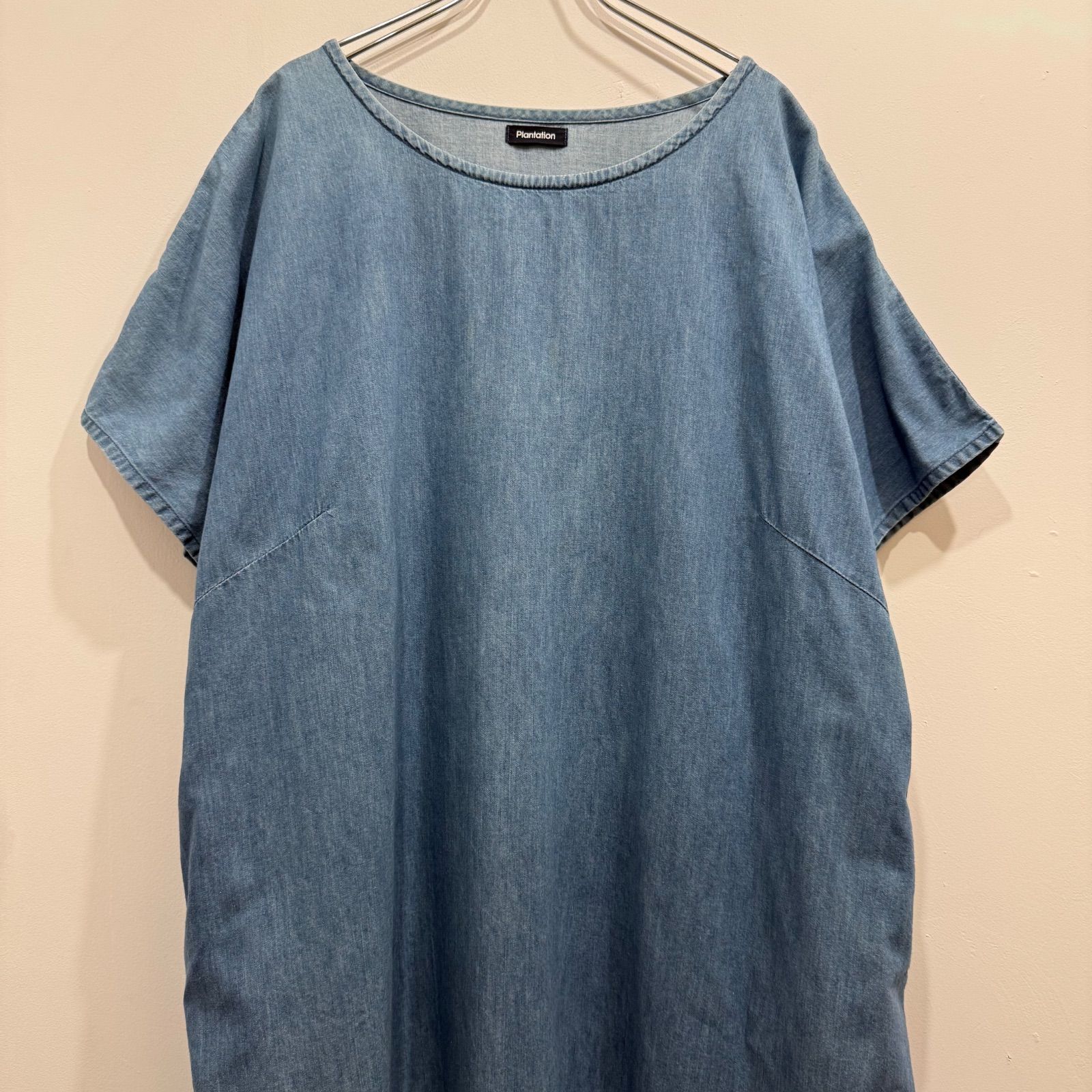Plantation ワンピース インディゴブルー サイズ2【送料込み】 - メルカリ