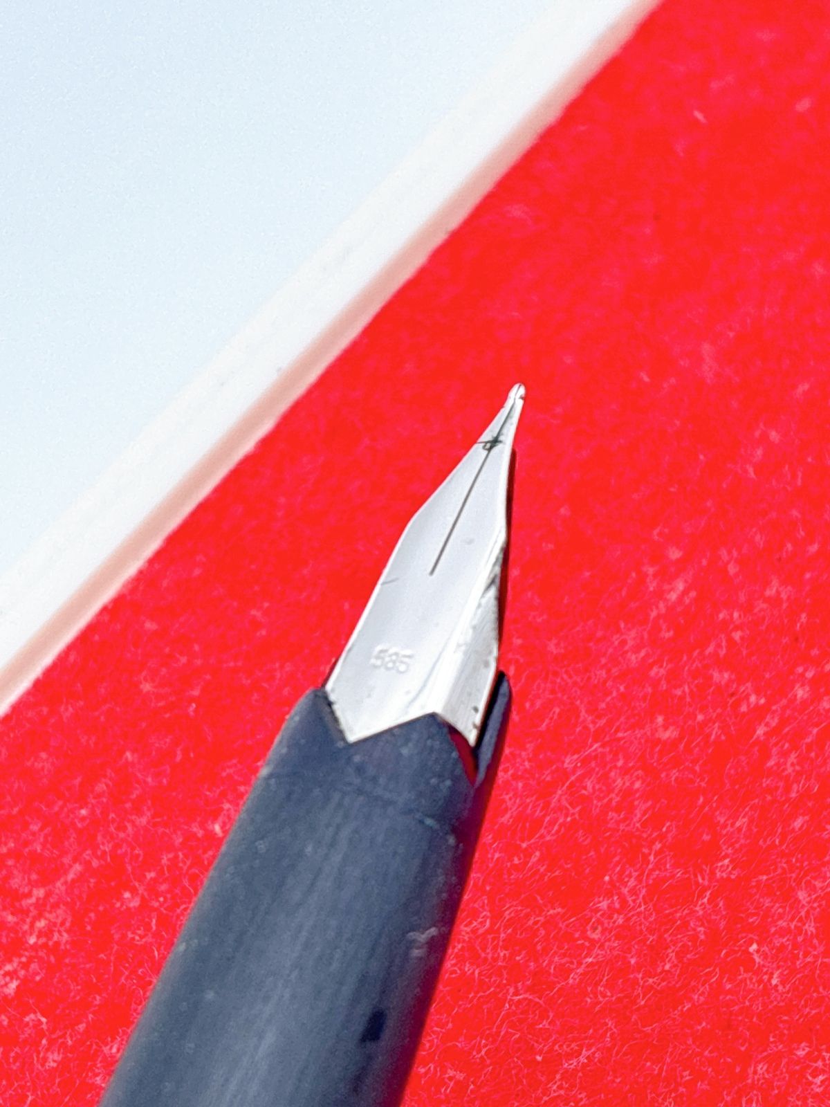 MONTBLANC/モンブラン 万年筆 585/14K ブラック/ゴールド マットカラー ヴィンテージ FC-rel010 MONTBLANC/モンブラン 万年筆 585/14K ブラック/ゴールド マットカラー