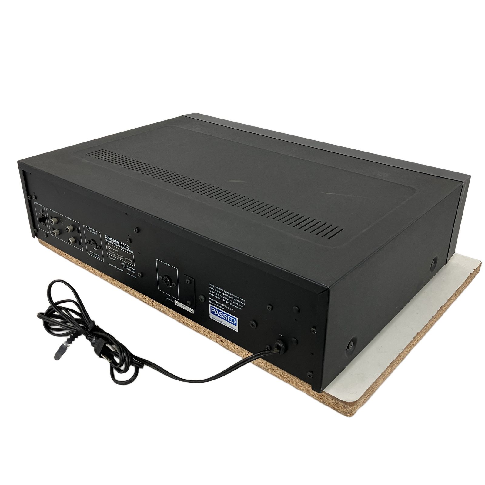 Nakamichi 582 Z カセットデッキ 音響機材 オーディオ ジャンク