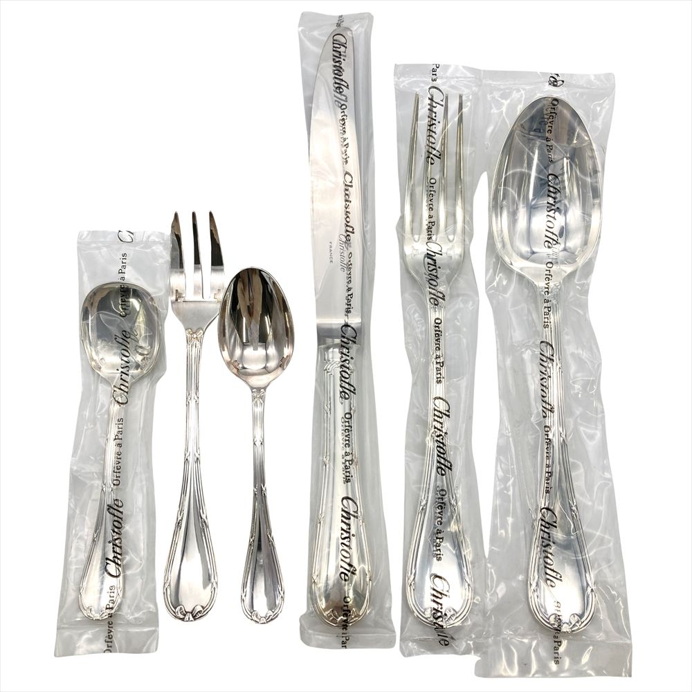 Christofle Orleans カトラリー オルレアン 銀メッキ 希少 Christofle