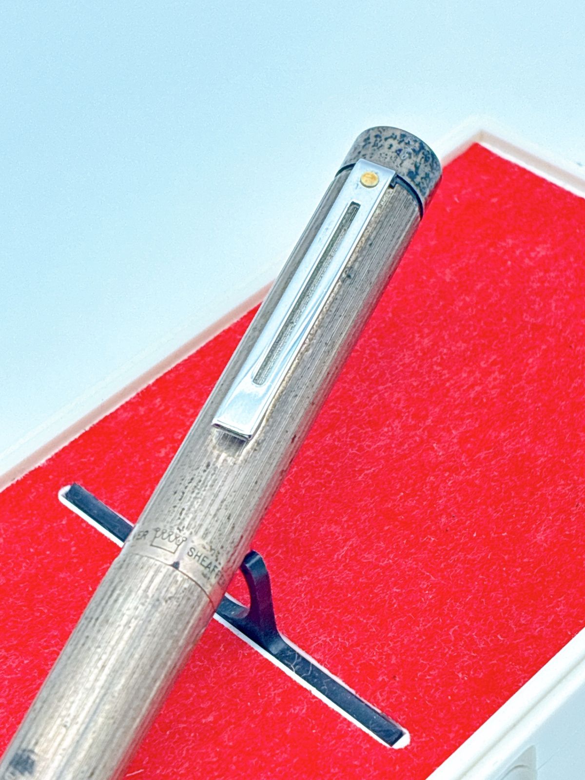 SHEAFFER/シェーファー 万年筆 14K/585 STERLING SILVER/スターリング