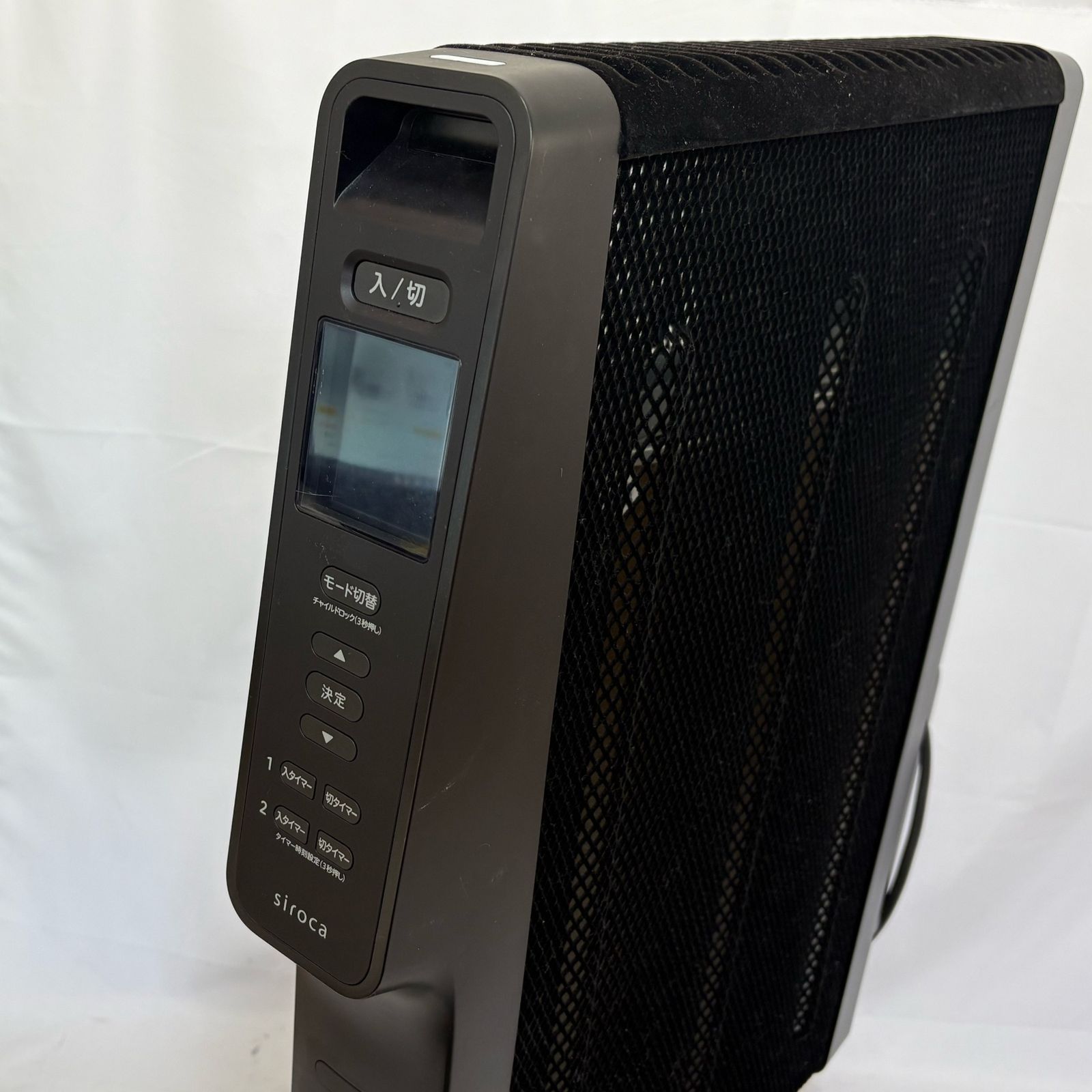 ◇ シロカ siroca 遠赤軽量ヒーター SN-M371(K) ブラック 2022年モデル