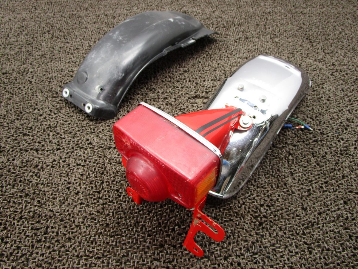CB400F リアフェンダー テールランプ 当時物 ヨンフォア　フォーワン Yahoo!オークション - CB400F リアフェンダー＆テール ヨンフォア 旧C