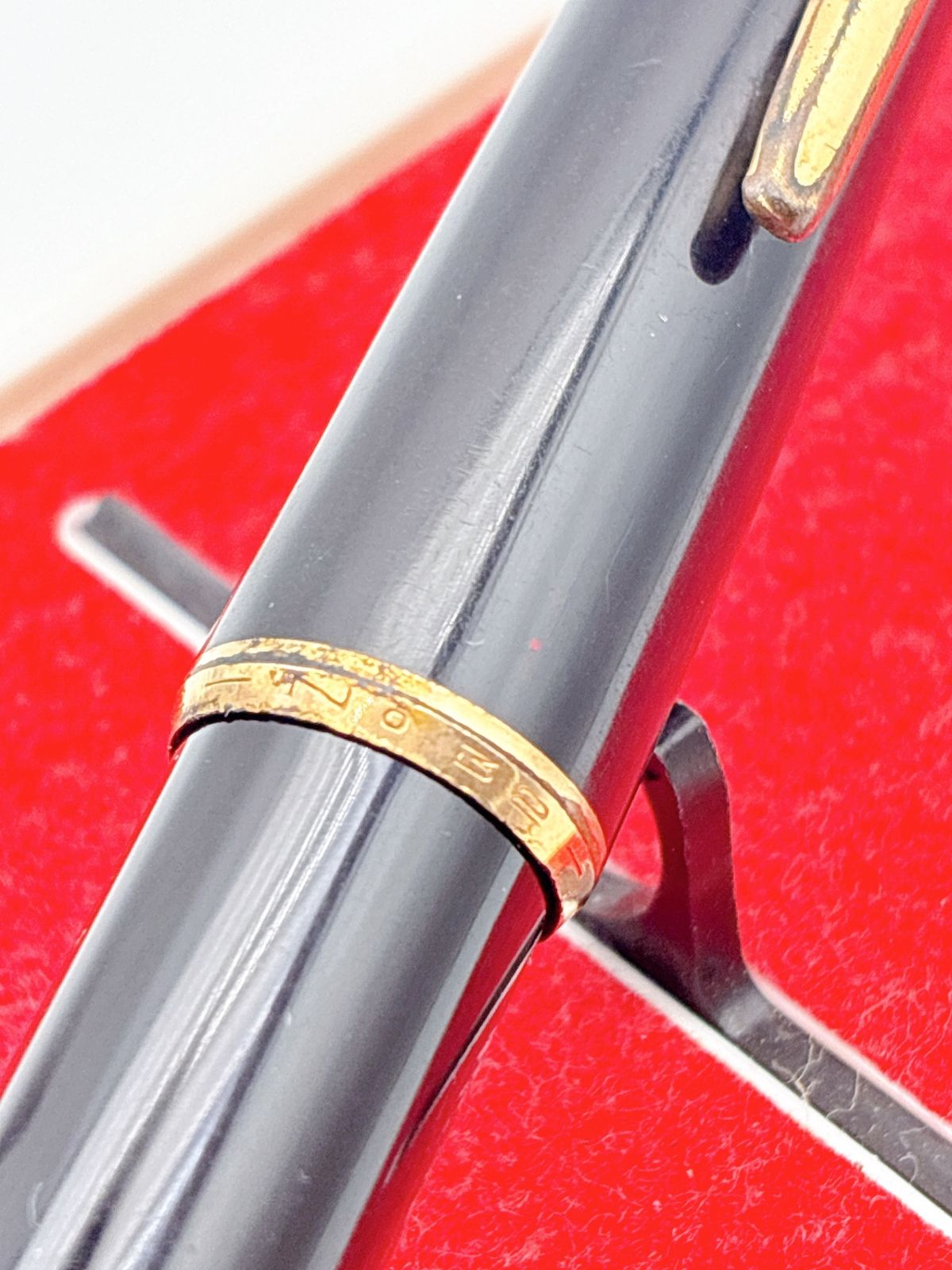 MONTBLANC/モンブラン No.32 万年筆 585/14K ブラック/ゴールド