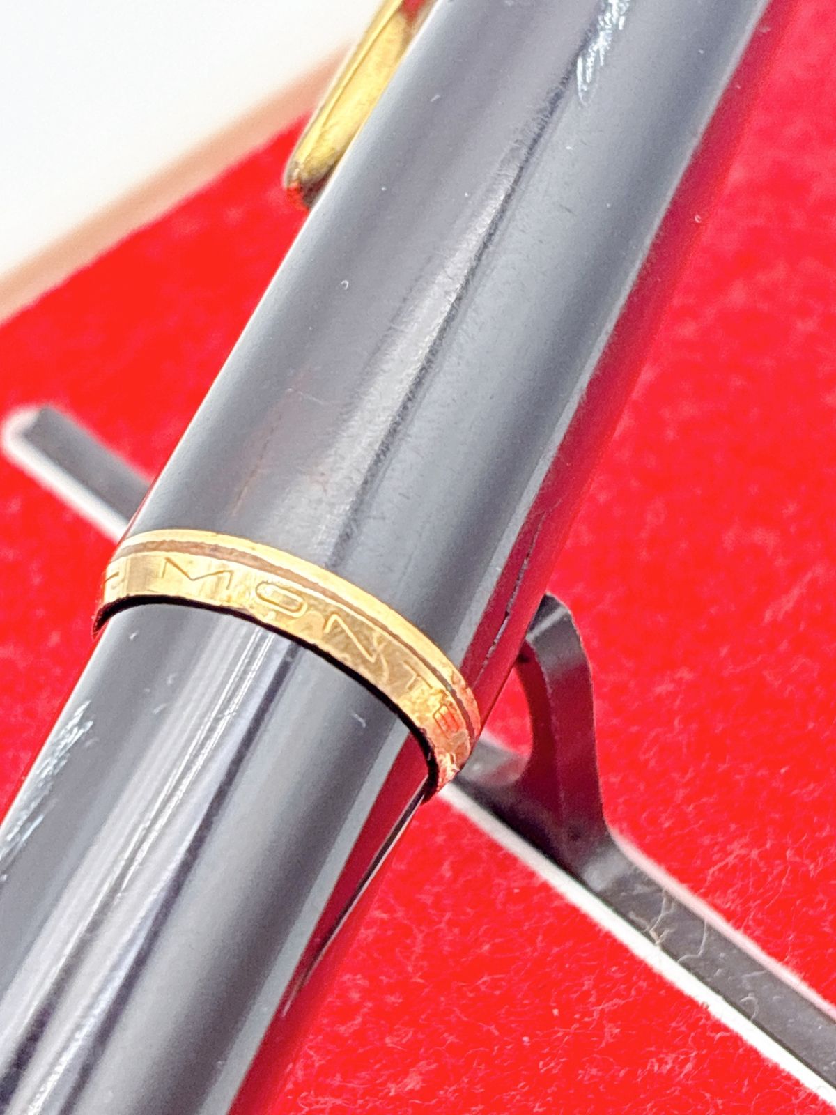 MONTBLANC/モンブラン No.32 万年筆 585/14K ブラック/ゴールド ヴィンテージ FC-rel012 MONTBLANC/モンブラン No.32 万年筆 585/14K ブラック/ゴールド