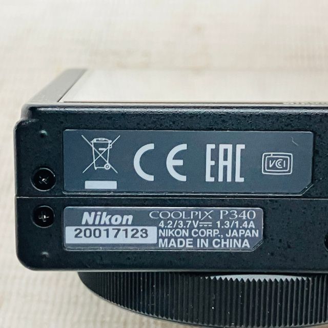 Nikon COOLPIX P340 コンデジ コンパクトデジタル カメラ ニコン
