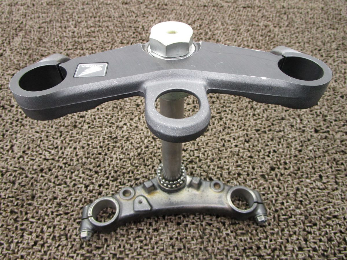 NSF100 トップブリッジ ステム △O975！HR01 ホンダ キャブ車 動画有