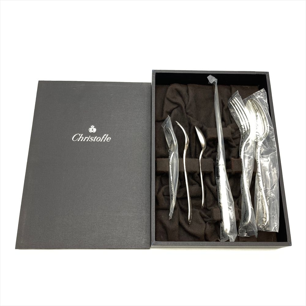 クリストフル Christofle リュバン ナイフ フォーク スプーンセット