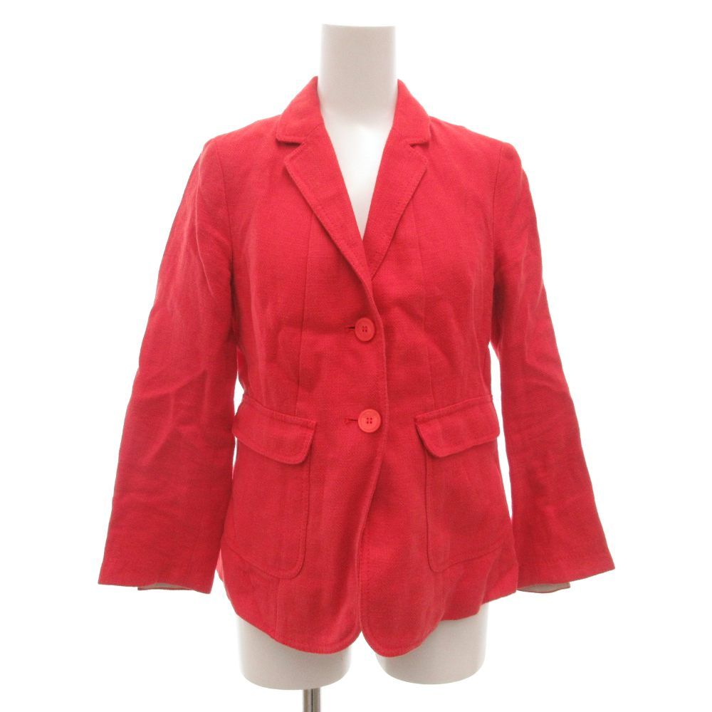 Sマックスマーラ 'S Max Mara リネン テーラードジャケット シングル