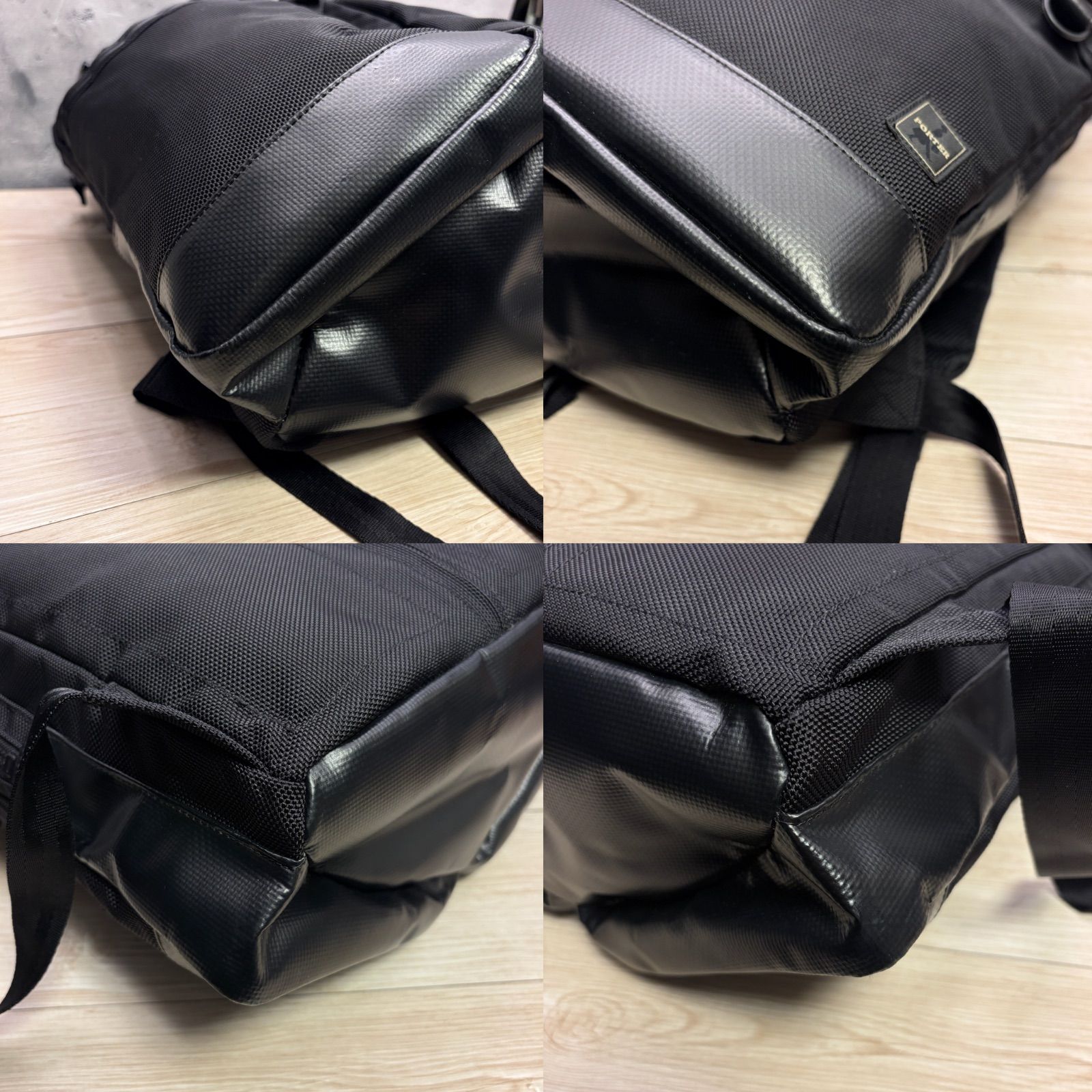 PORTER INTERNATIONAL ヒート系 ライト付き リュック バックパック