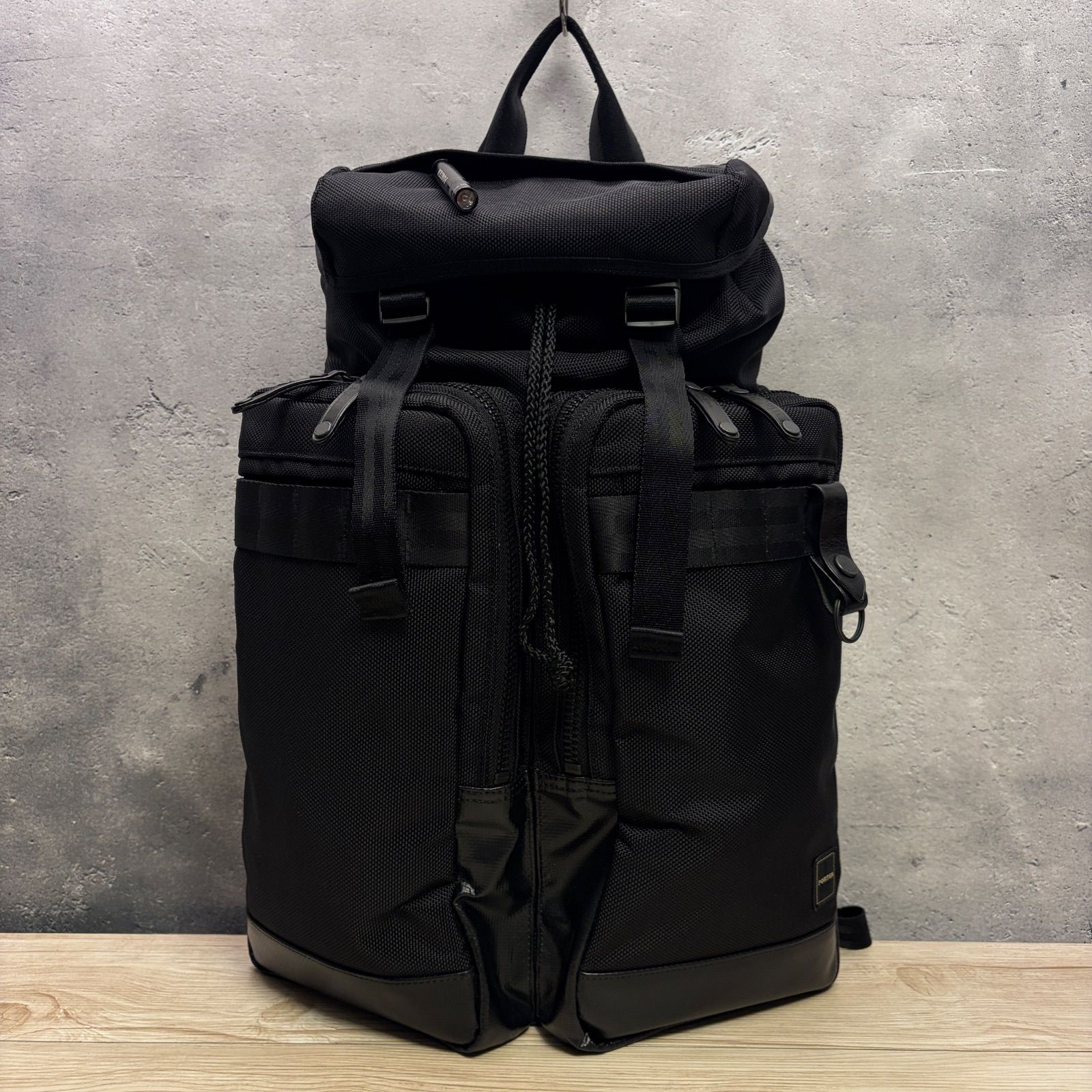 PORTER International リュック PORTER INTERNATIONAL ヒート系 ライト付き リュック バックパック