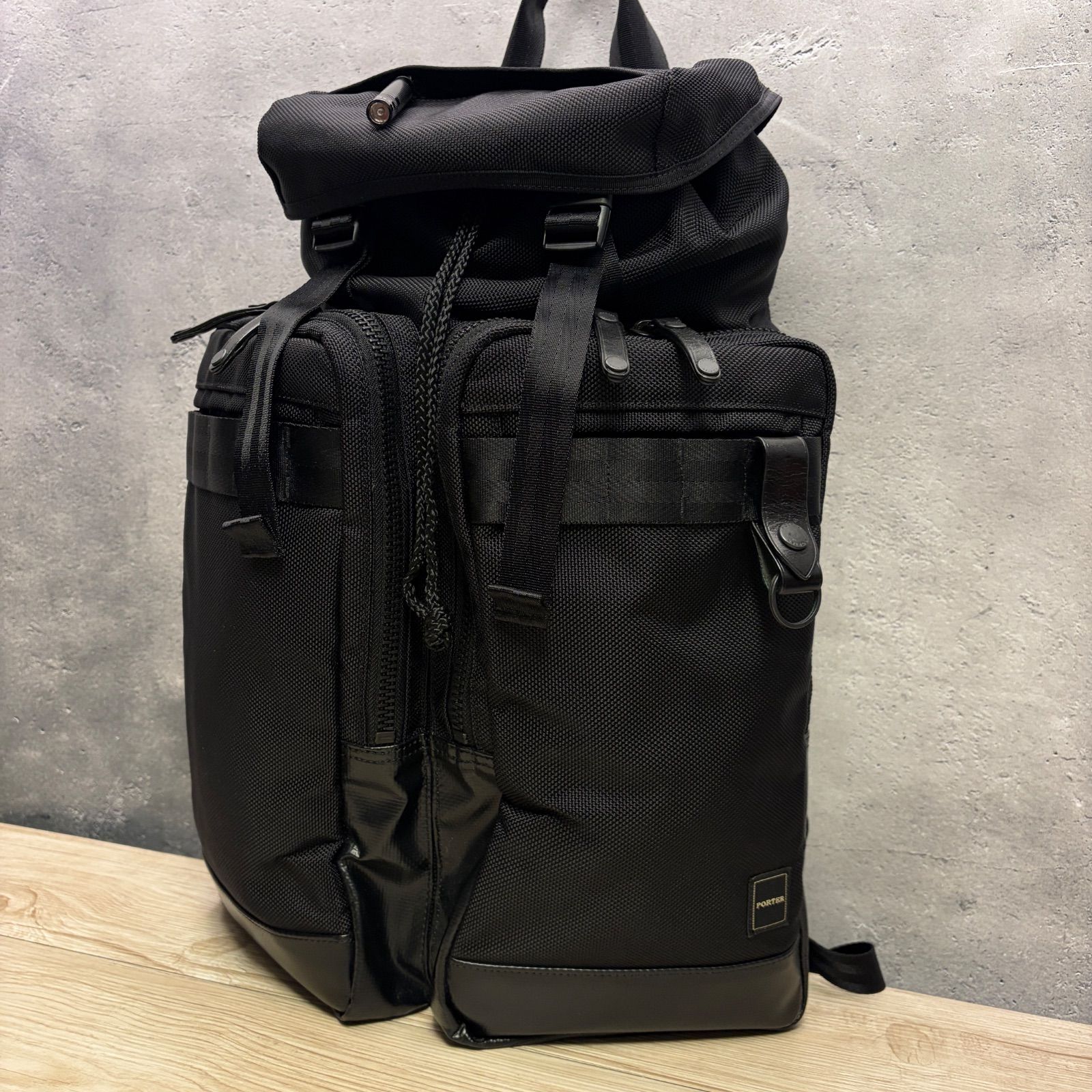 Chch様専用 PORTER INTERNATIONAL ヒート系 ライト付き リュック 