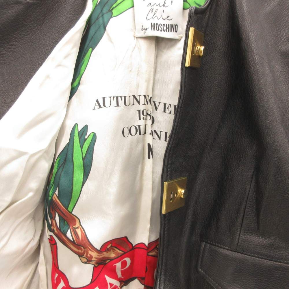 モスキーノ MOSCHINO チープアンドシック Cheap And Chic レザー