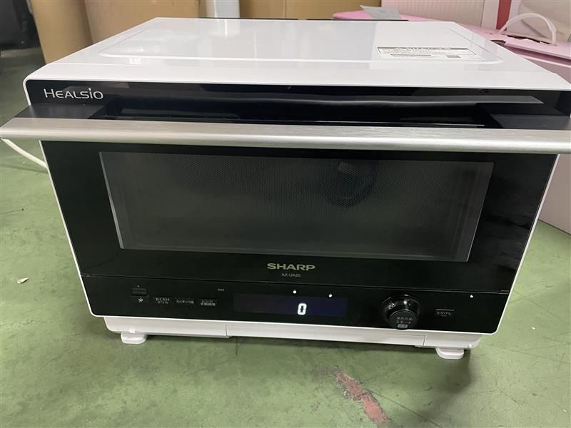 ☆ジャンク/通電確認済み☆ SHARP ヘルシオオーブン AX-UA20-W 中古