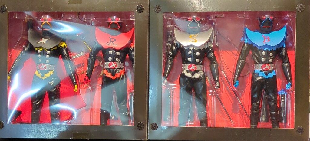 メディコム・トイ RAH220/トイザらス限定 キカイダー01 ハカイダー4人