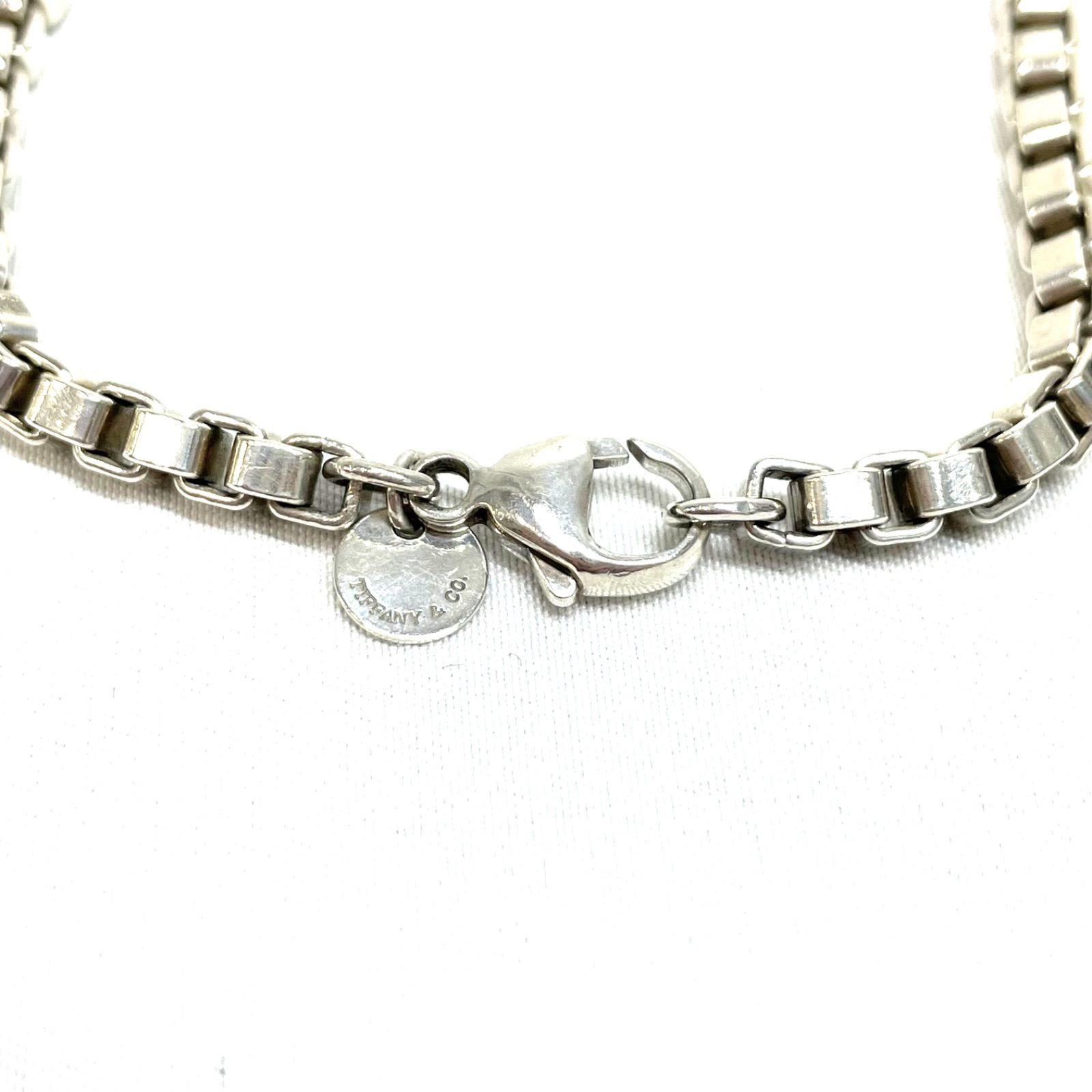 ABランク】 Tiffany ティファニー ベネチアン ブレスレット シルバー