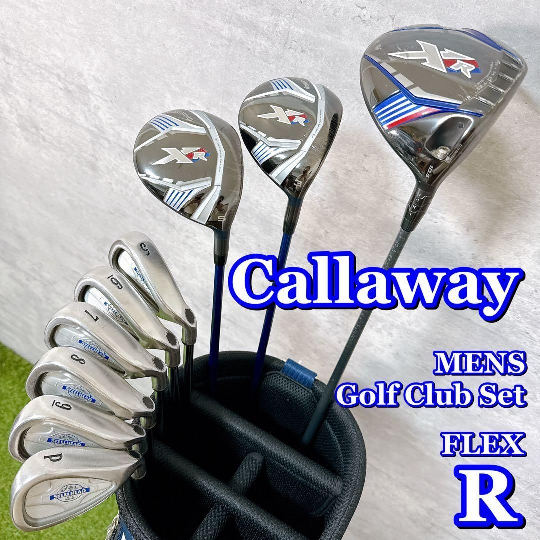 ゴルフクラブセット メンズ キャロウェイ XR フレックスR 【K431