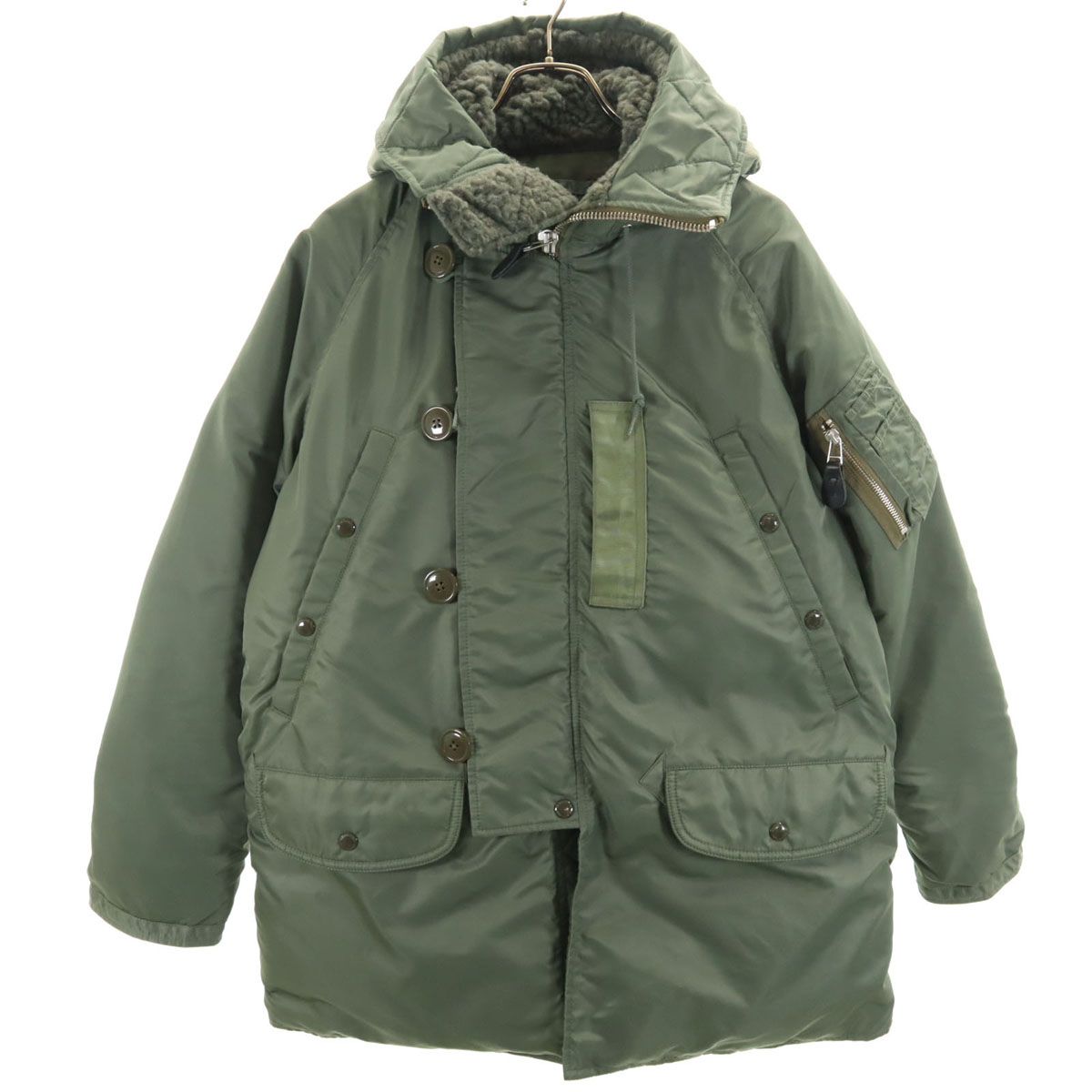 美品 BEAMS PLUS ビームスプラス N-3B フライトジャケット S オリーブ