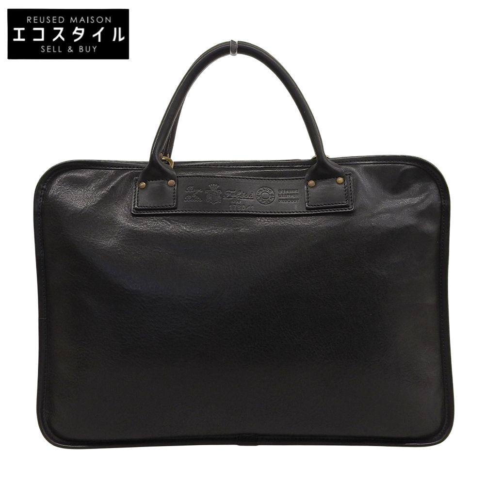 Felisi フェリージ オールレザー ビジネスバッグ メンズ ブラック 8637
