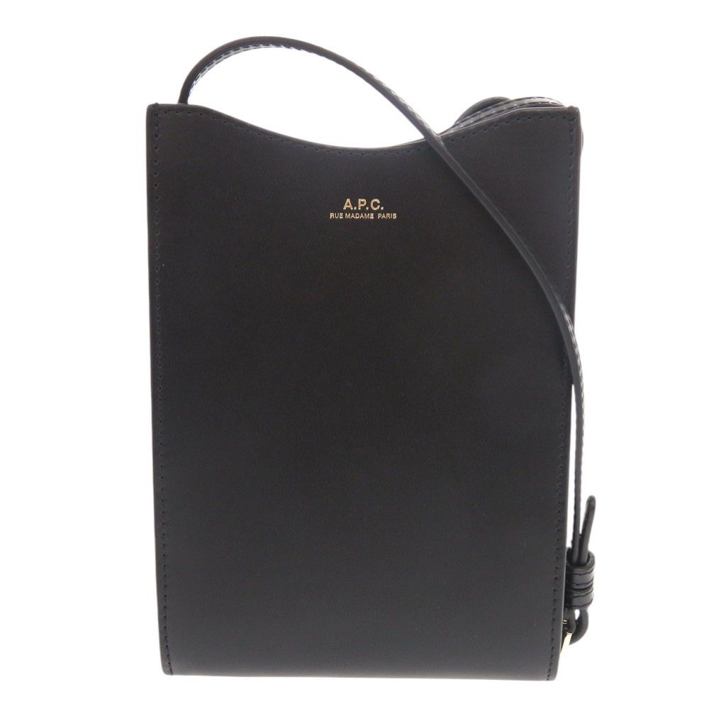 新品同様 アーペーセー neck pouch jamie レザー ブラック ショルダー 