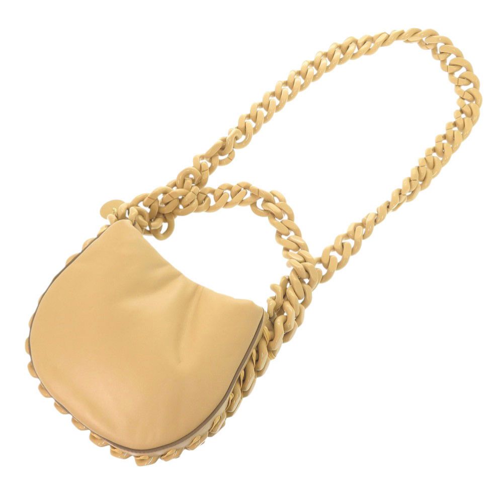 美品 ステラマッカートニー ベージュ系 2WAY ショルダーバッグ 0955