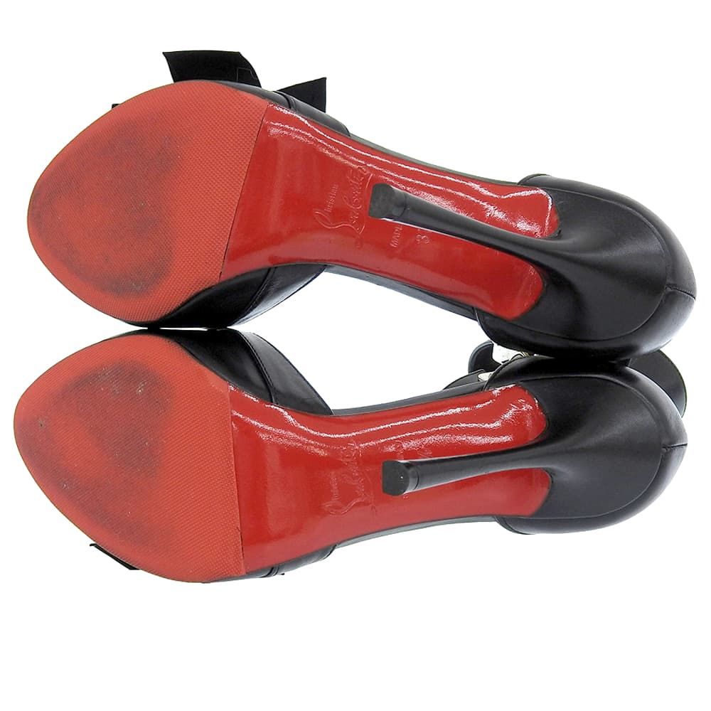 Christian Louboutin クリスチャンルブタン 美品 アンクルストラップ