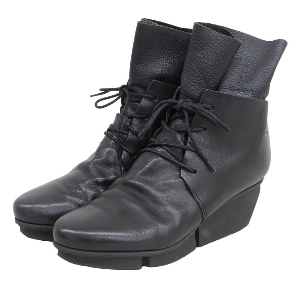 trippen トリッペン CORNER レザーレイヤード レースアップブーツ