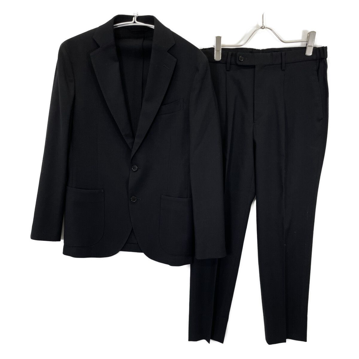 UNIVERSAL LANGUAGE ユニバーサルランゲージ ﾌﾞﾗｯｸ ｳｰﾙ ｶﾉﾆｺ生地 ｽｰﾊﾟｰ