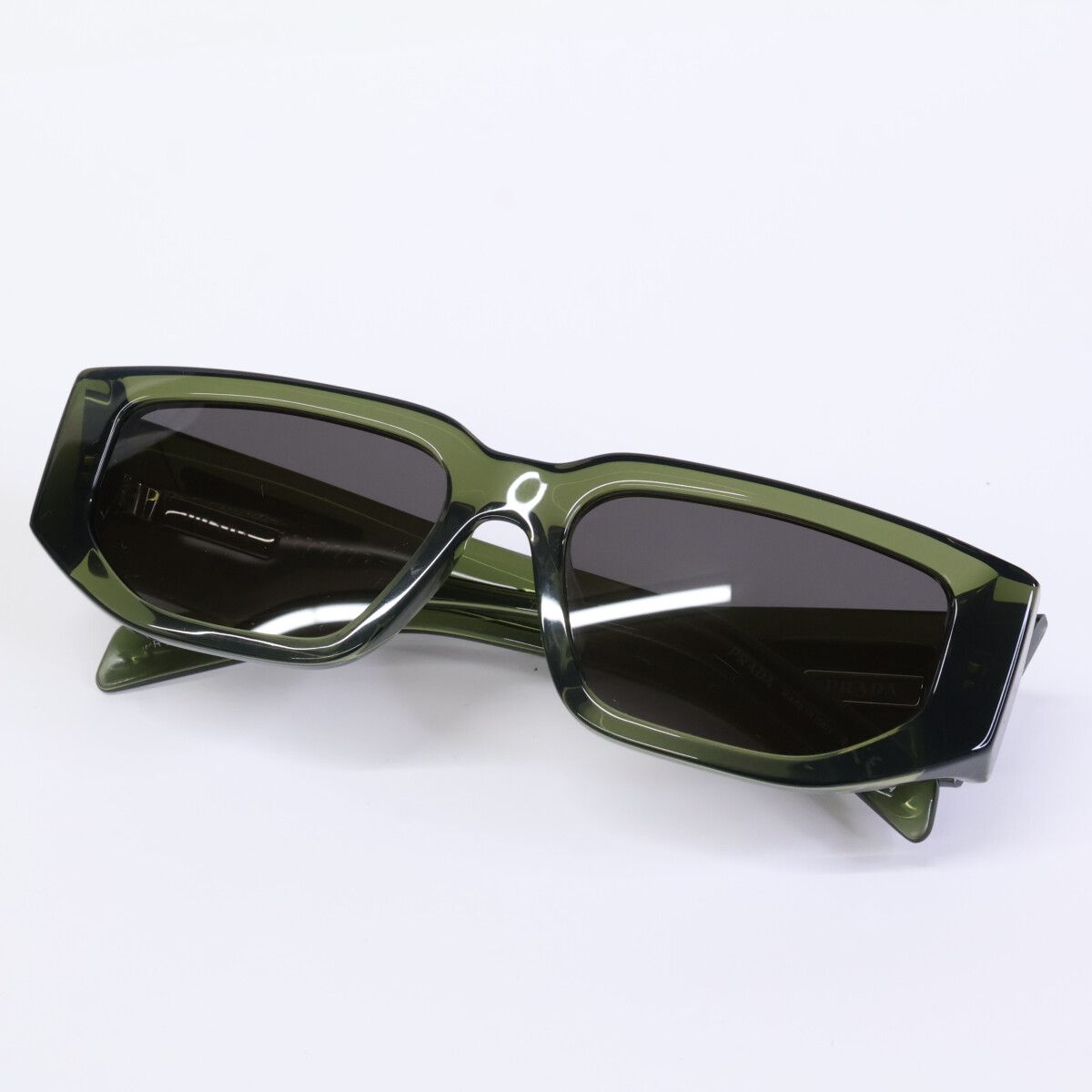 PRADA プラダ PR09Z-F 25A-40L トライアングルロゴ レクタンギュラー